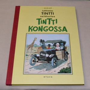 Lehtimies Tintti seikkailee Tintti Kongossa